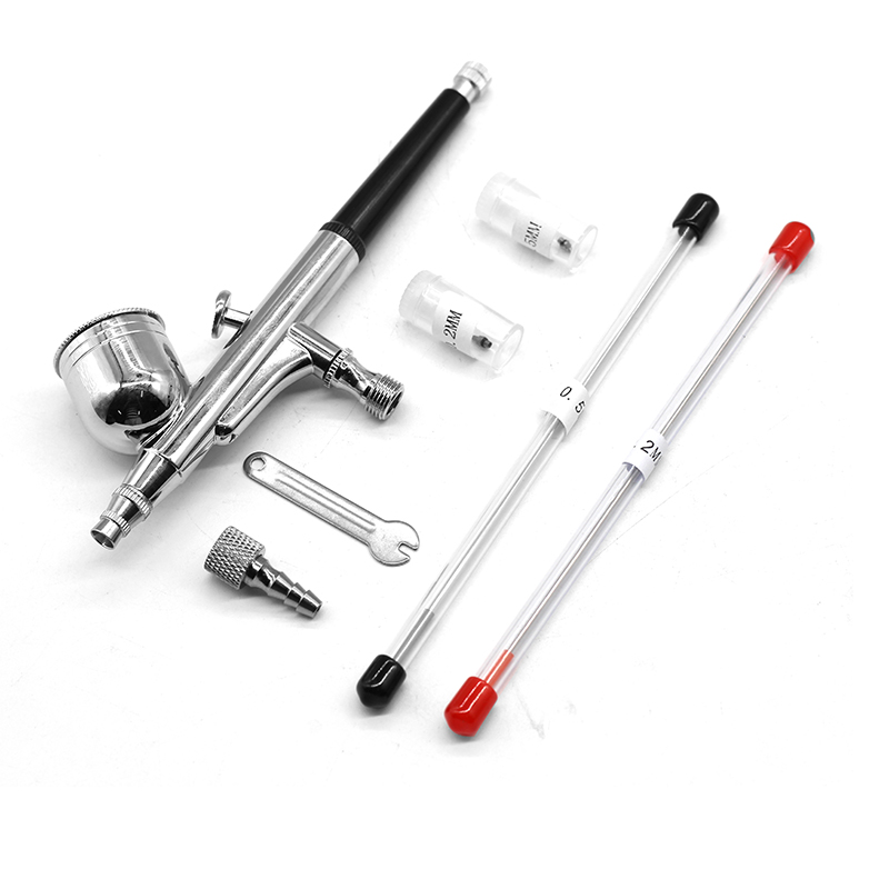Heat Gun Paint Strip - Gravity Dual-action Mini Airbrush Paint Nail