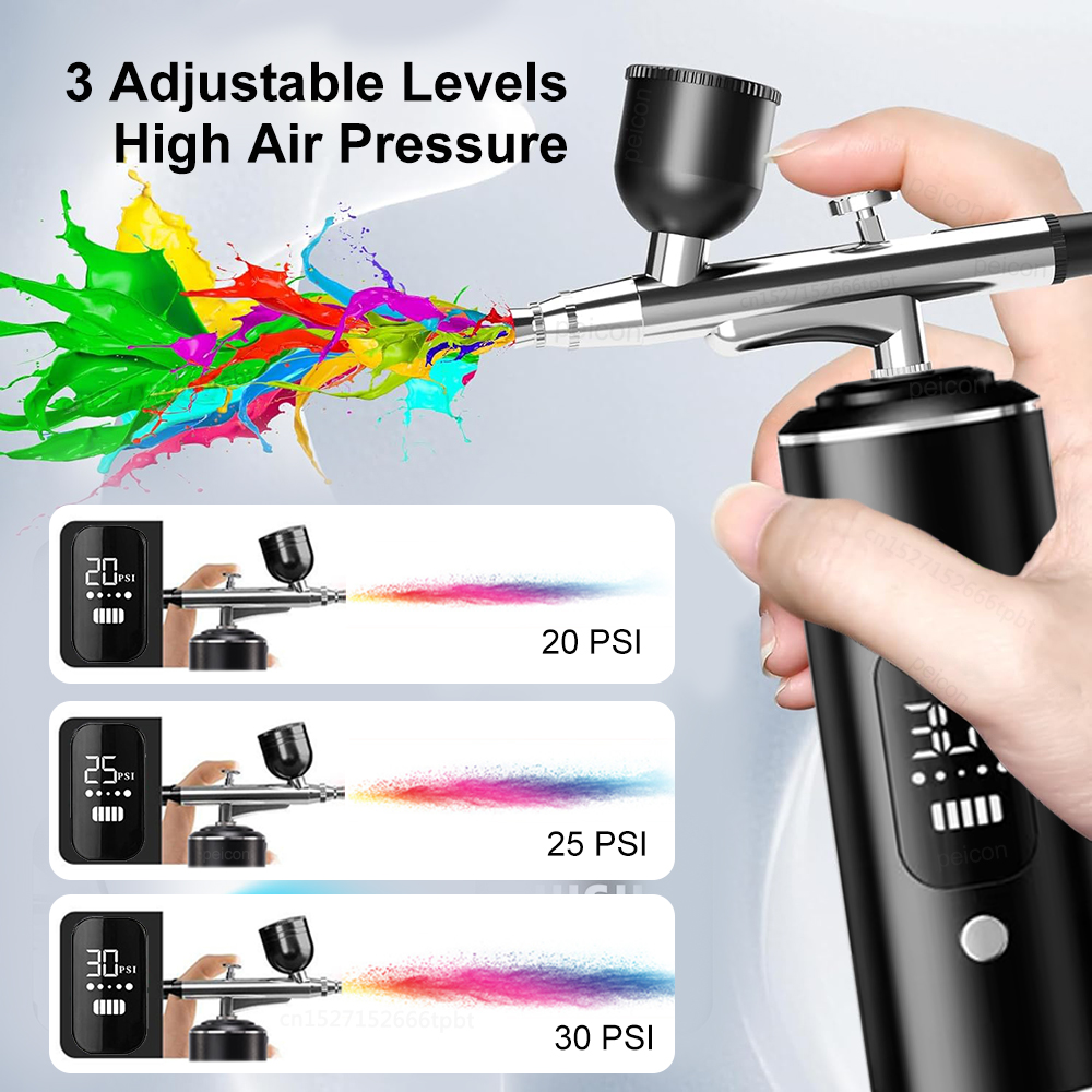 Airbrush with Compressor Porta - Heat Gun Paint Strip ulasan dan harga