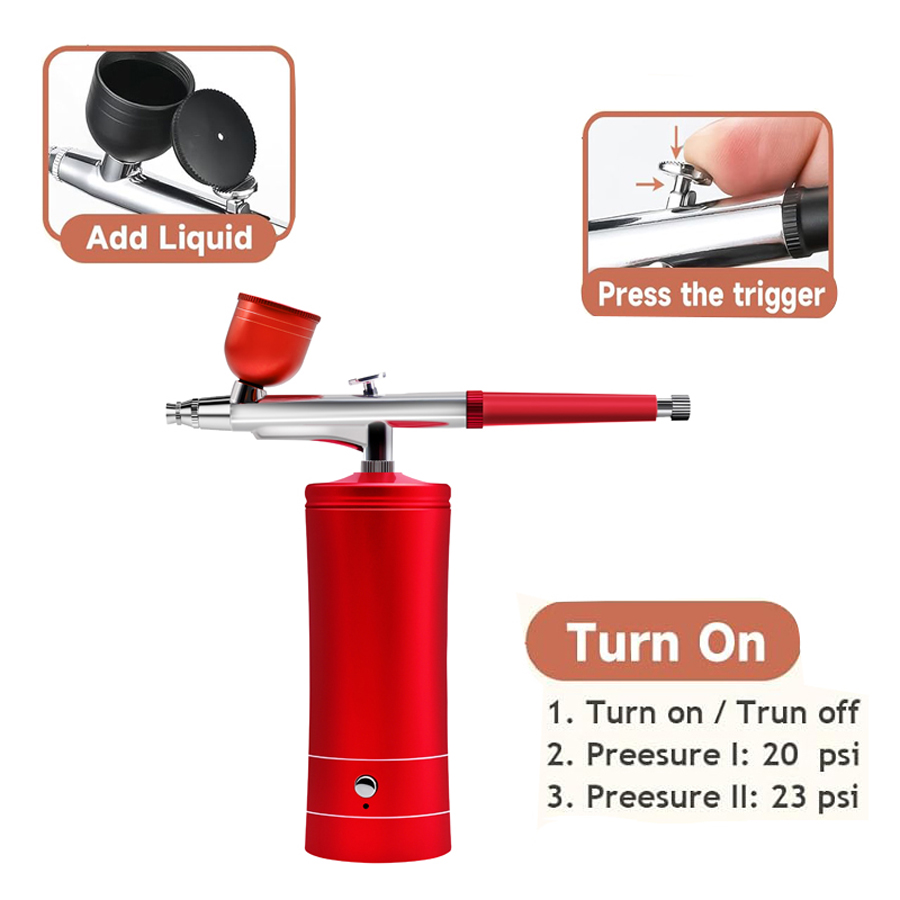 Airbrush Kit with Compressor,  - Heat Gun Paint Strip ulasan dan harga