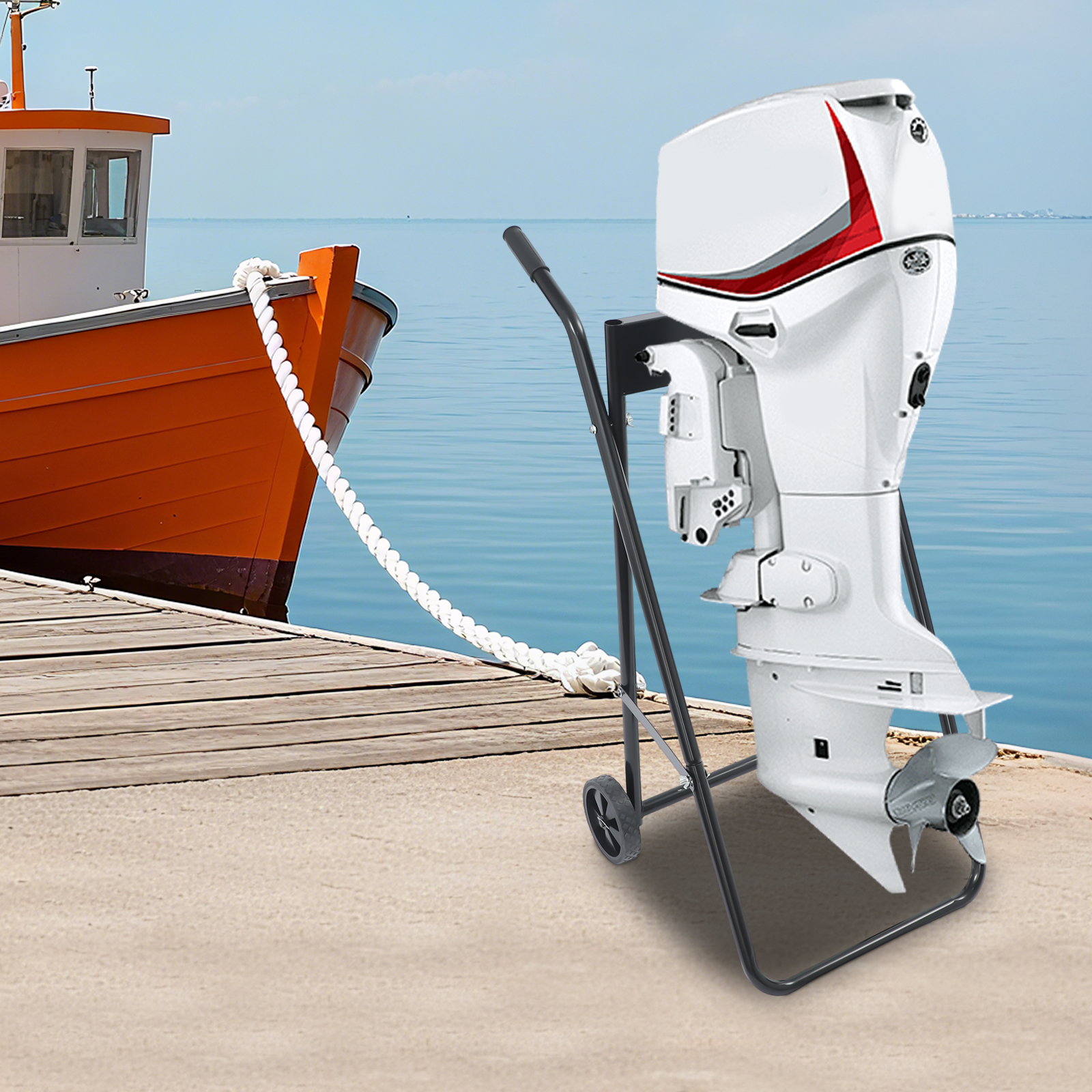 Folding Outboard Boat Motor Ca - Engine Stand Heavy Duty ulasan dan harga
