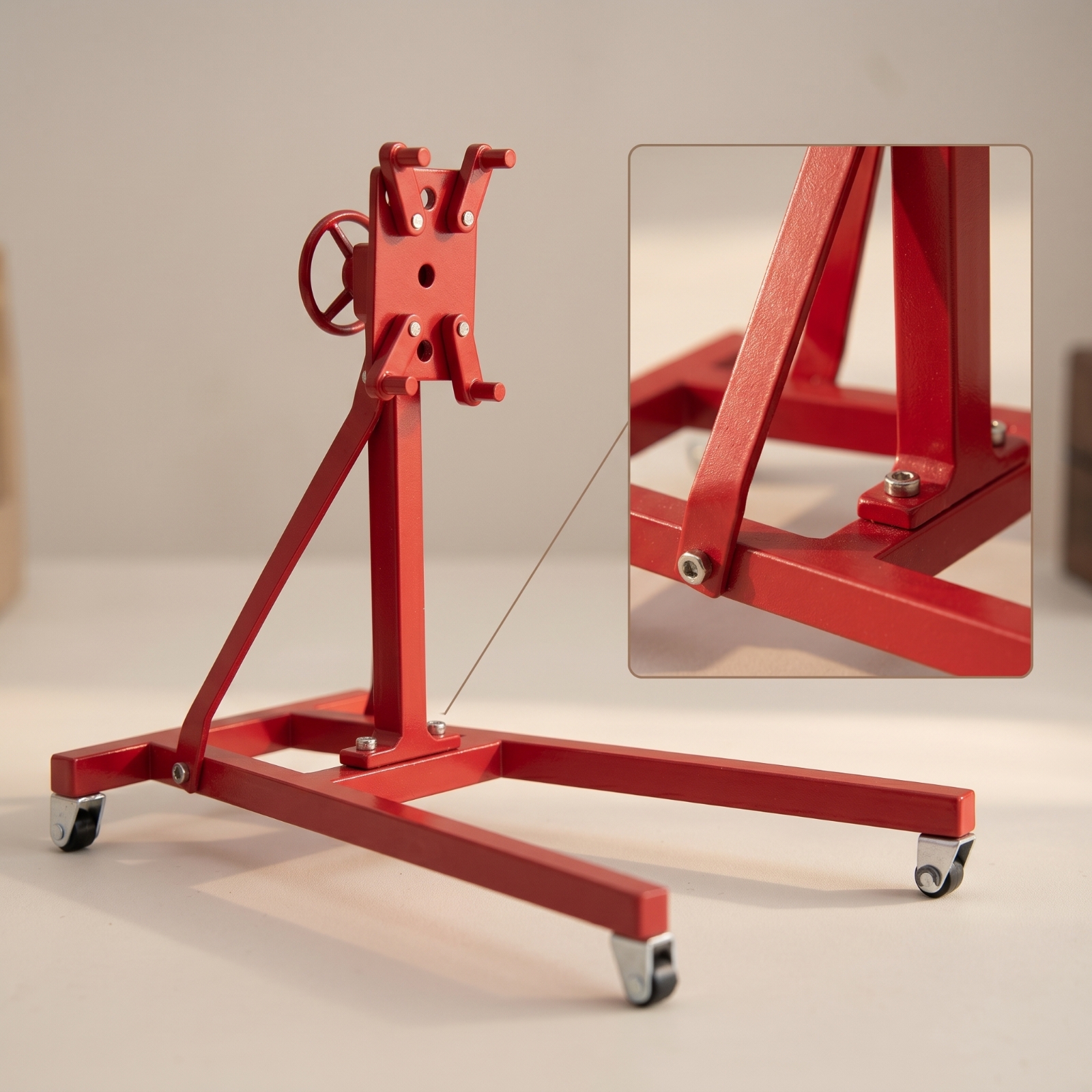 Engine Crane Metal Model Crane - Engine Stand Heavy Duty ulasan dan harga