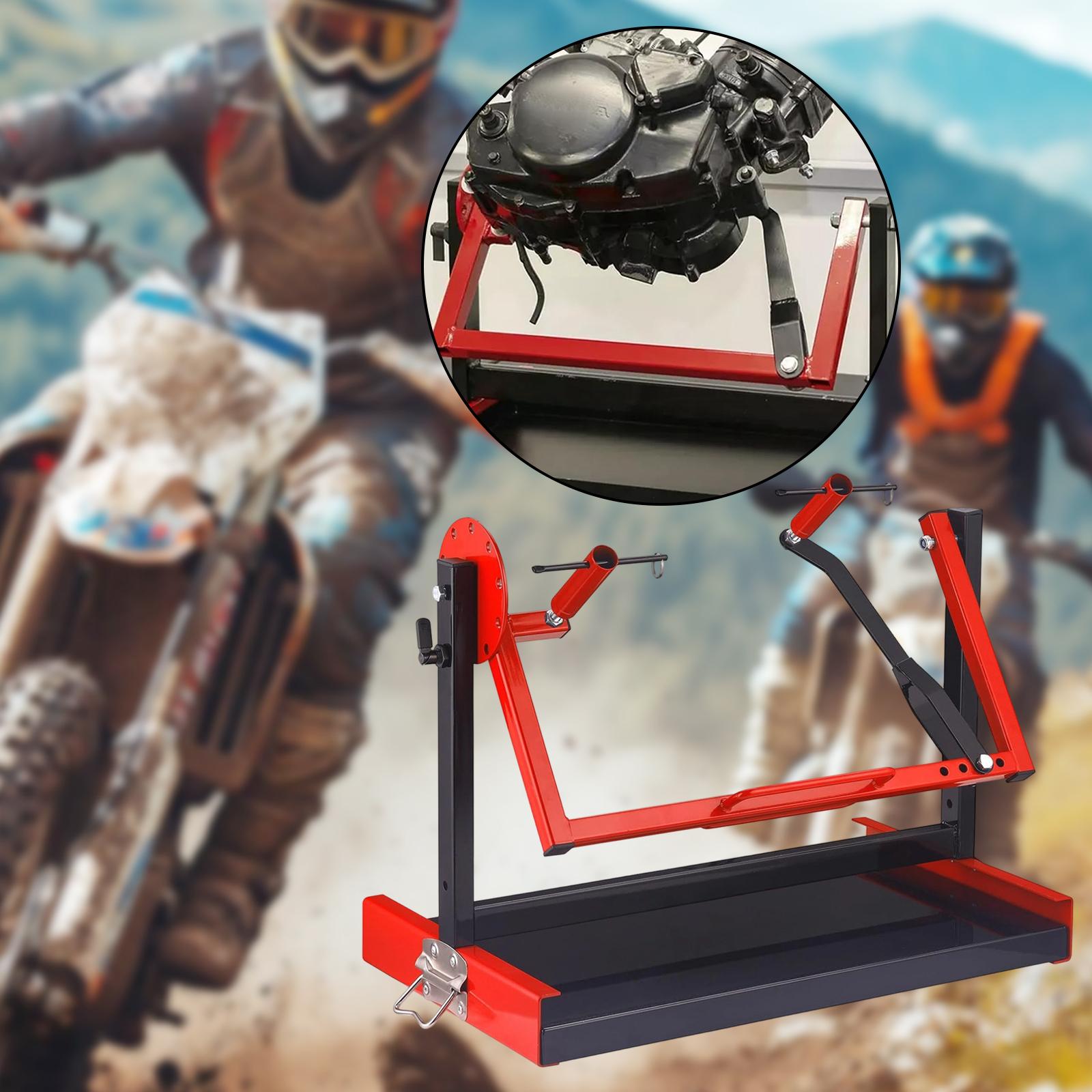 Motorcycle Engine Stand Red Bl - Engine Stand Heavy Duty ulasan dan harga