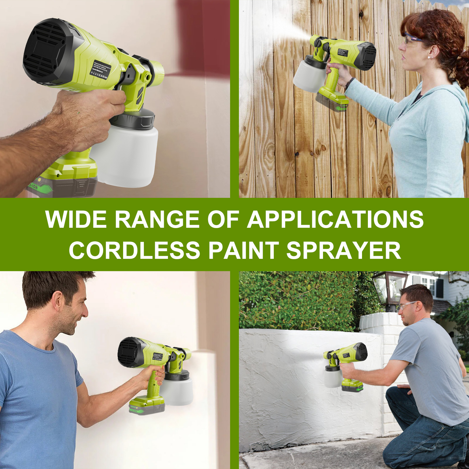 1000ML Cordless Electric Spray - Heat Gun Paint Strip ulasan dan harga