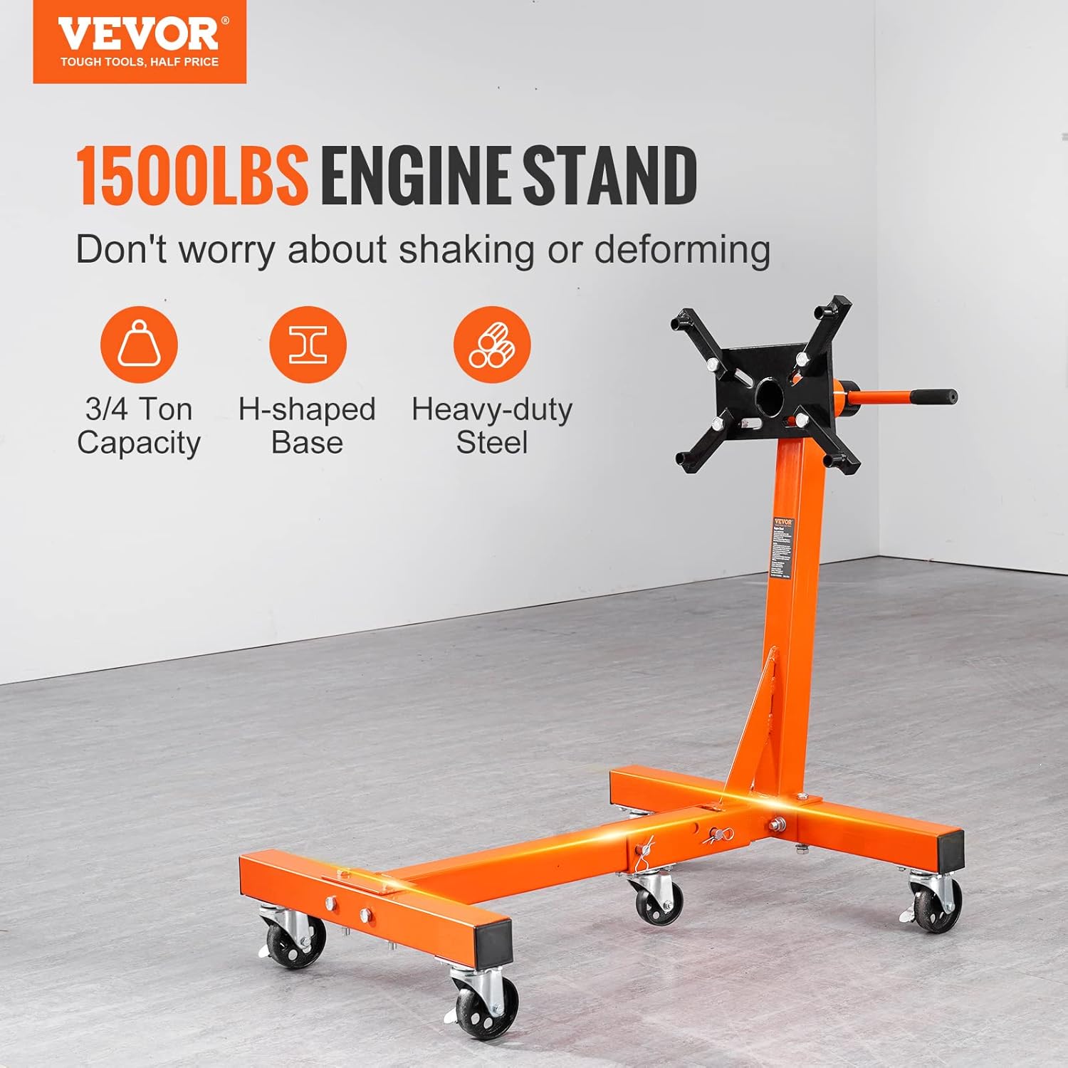 Heavy-Duty 1500 LBS Engine Sta - Engine Stand Heavy Duty ulasan dan harga
