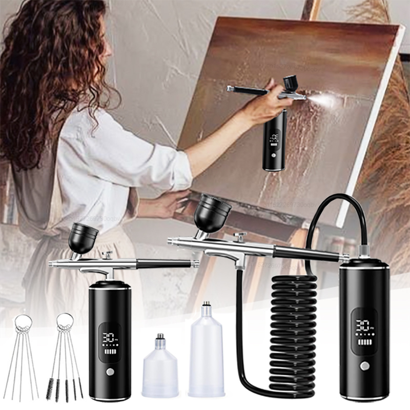 Airbrush with Compressor Airbr - Heat Gun Paint Strip ulasan dan harga