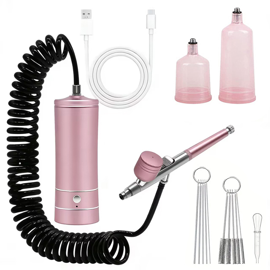 Portable Airbrush Kit With Com - Heat Gun Paint Strip ulasan dan harga